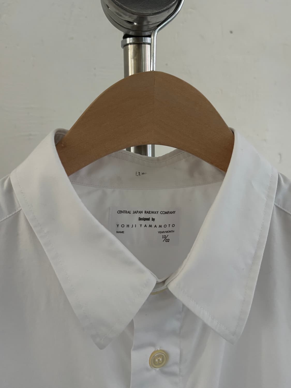 Yohji Yamamoto 요지 야마모토 센트럴 레일웨이 컴퍼니 화이트  상품이미지3