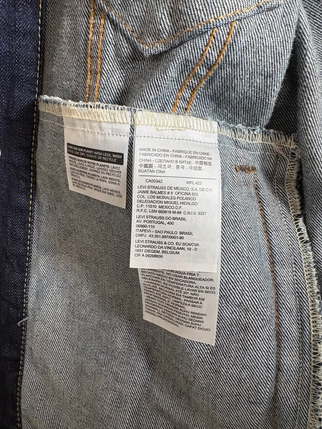 Levis 리바이스 데님 트러커 자켓 M 상품이미지5