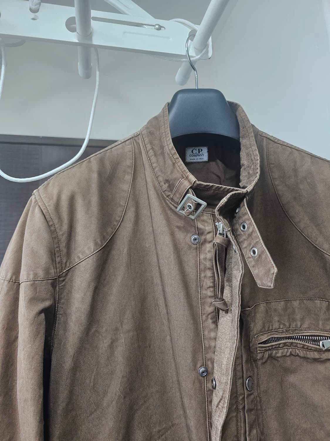 절대 못구함.. 씨피 CP컴퍼니 카키 벨트 야상 자켓 105팔아요 상품이미지2