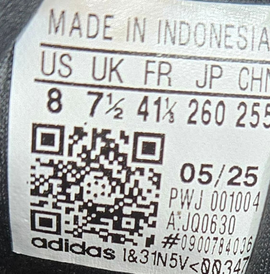 아디다스 260mm- 런팔콘 5 와이드 코어 블랙 클라우드  상품이미지7