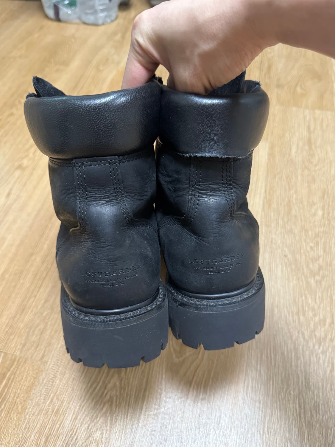 로스트가든 루트 블랙 부츠 상품이미지8