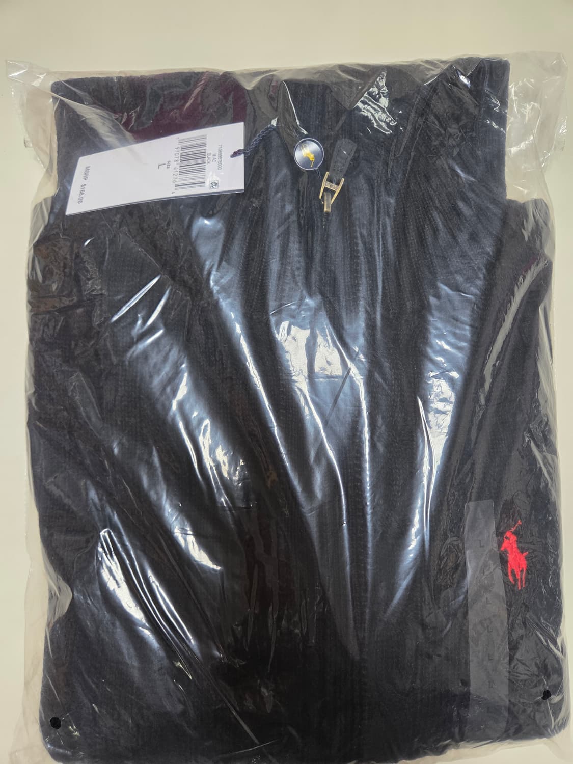 (새제품)폴로 랄프로렌 풀집업 니트 L 상품이미지2