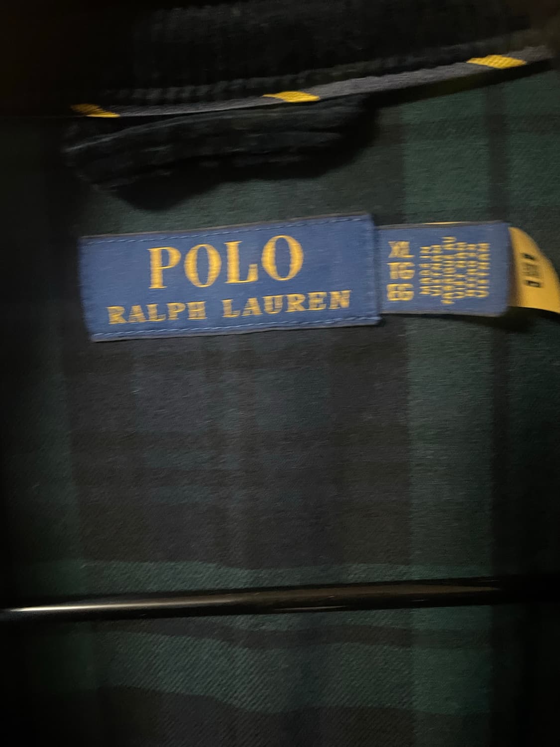 폴로랄프로렌 코듀로이 바라쿠다 네이비 XL 상품이미지3