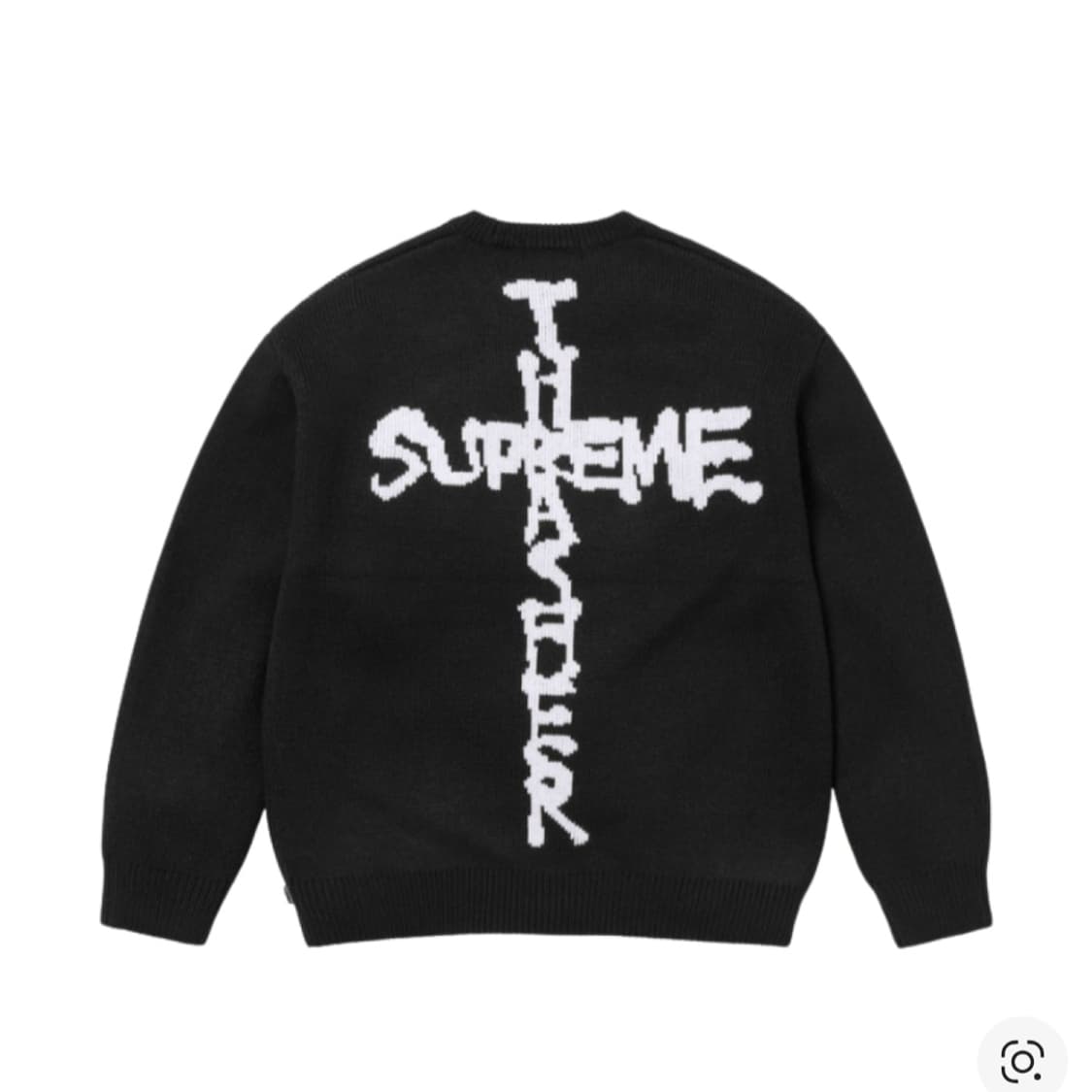 [2XL] 슈프림 x 트레셔 스웨터 니트 블랙 - 24FW 상품이미지1