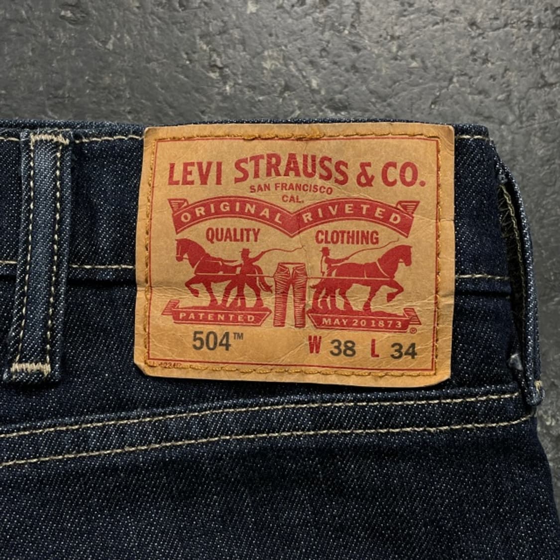 38 리바이스 504 청바지 상품이미지5
