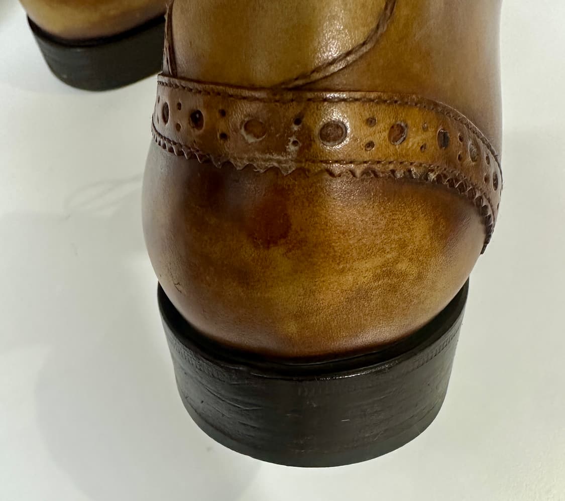 벨루티 알레산드로 레더 브라운 슈즈 270 상품이미지6