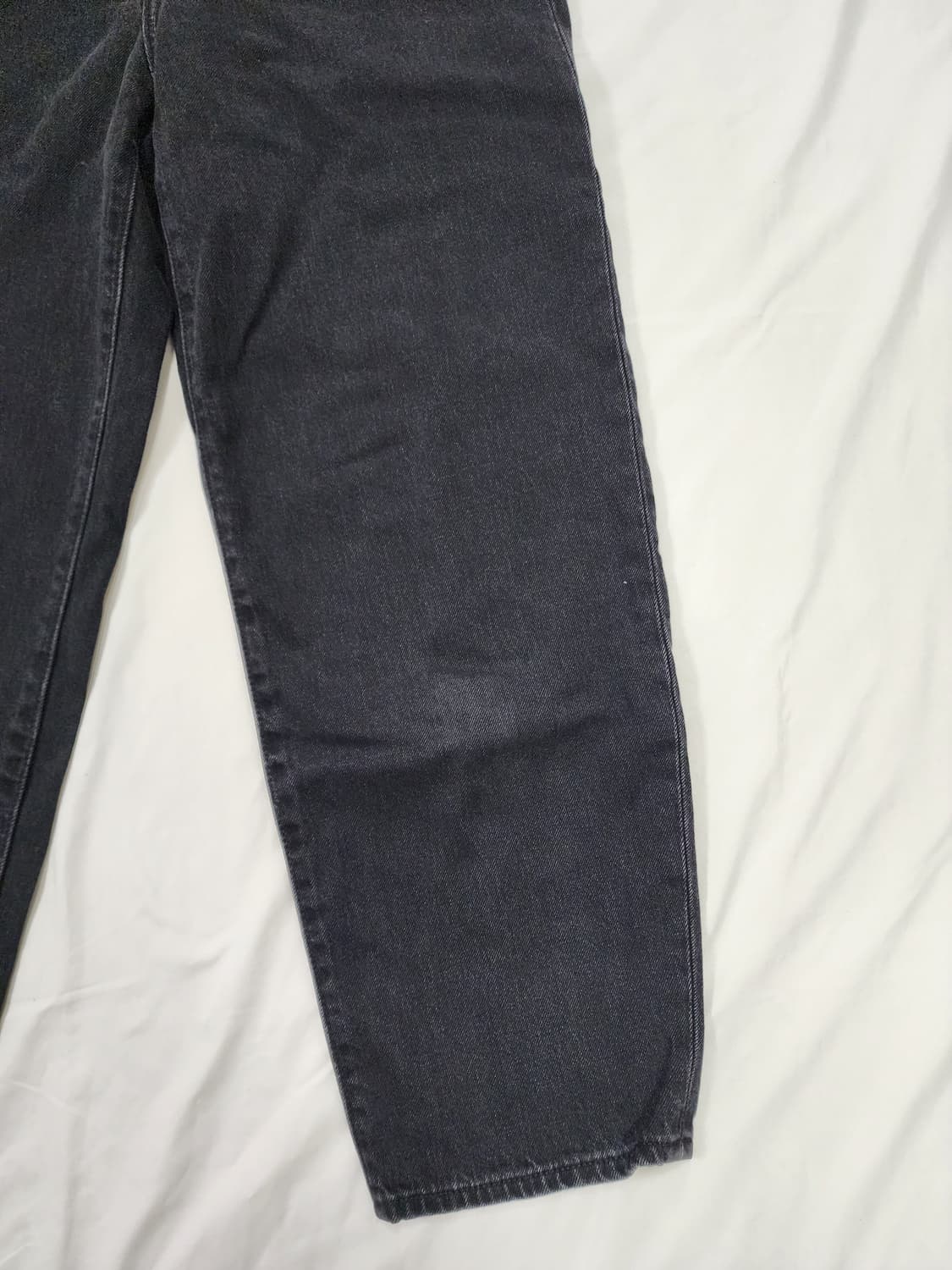 시스템x리바이스 벌룬핏 흑청 데님 팬츠 상품이미지5