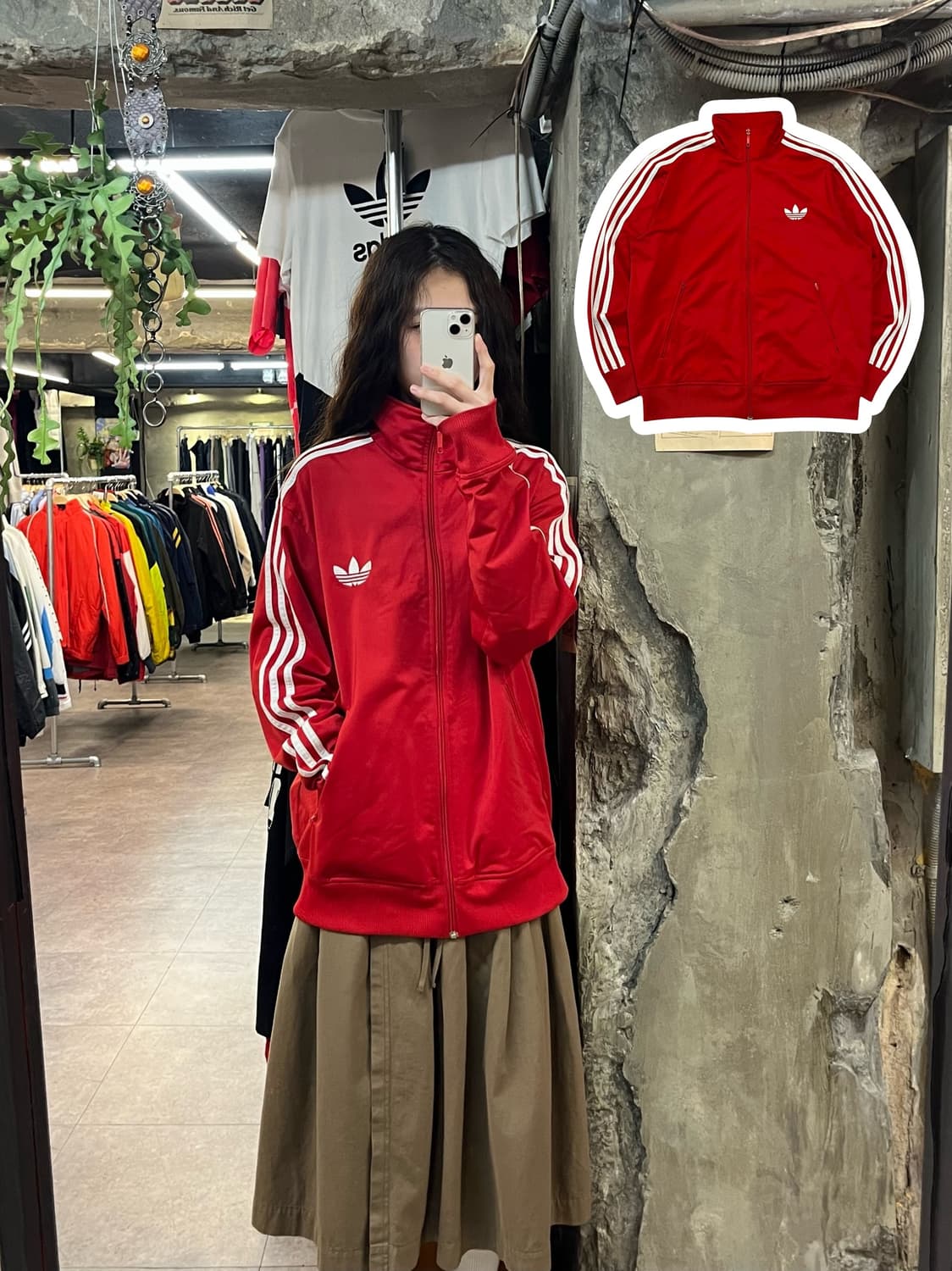 아디다스 파이어버드 져지 레드 L #csz1943 상품이미지1