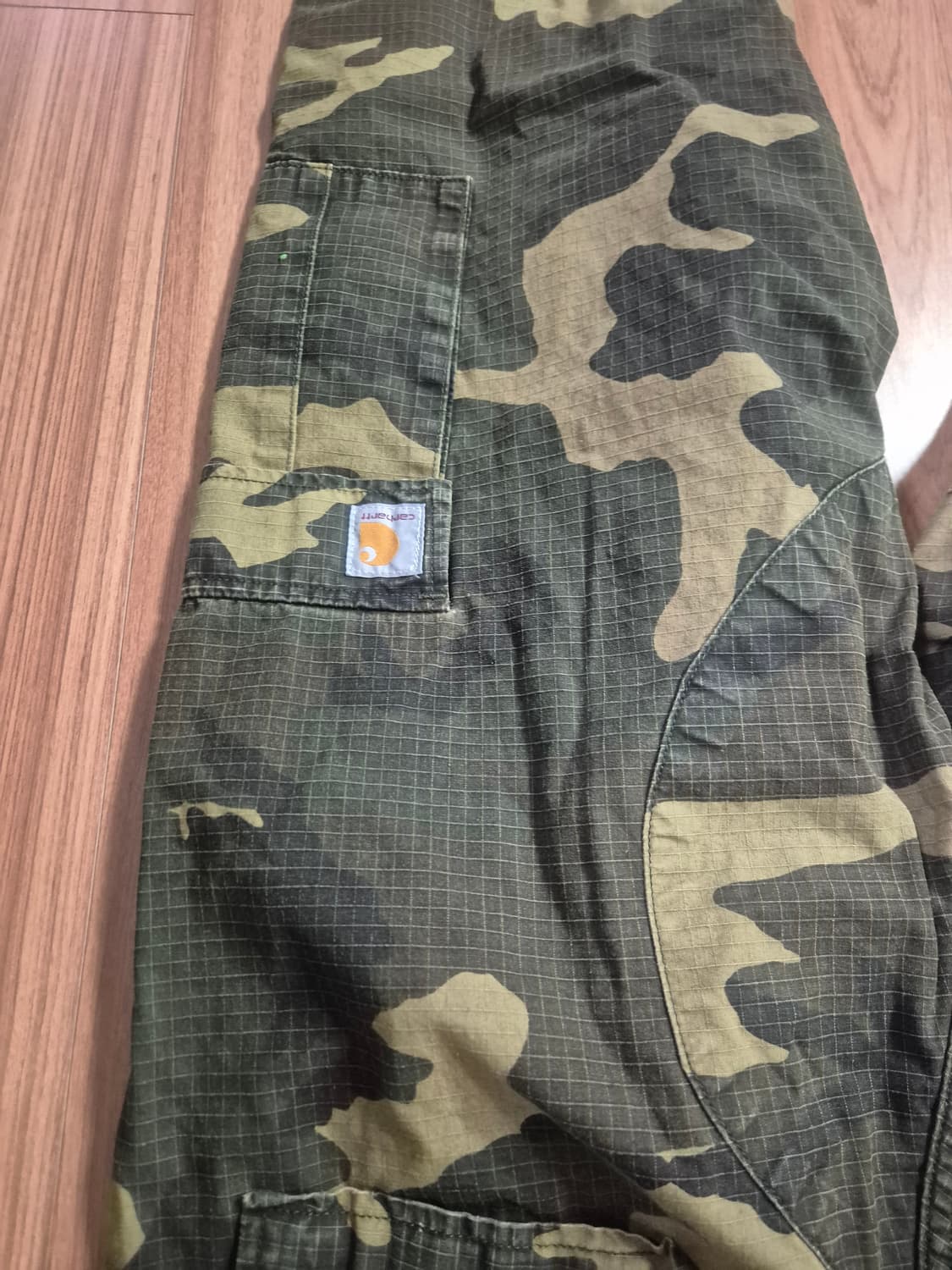 칼하트 카모카고바지34ㅡ32 상품이미지5