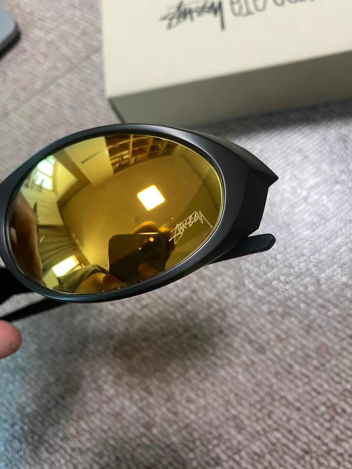 Stussy Oakley eye jacket 후루츠패밀리