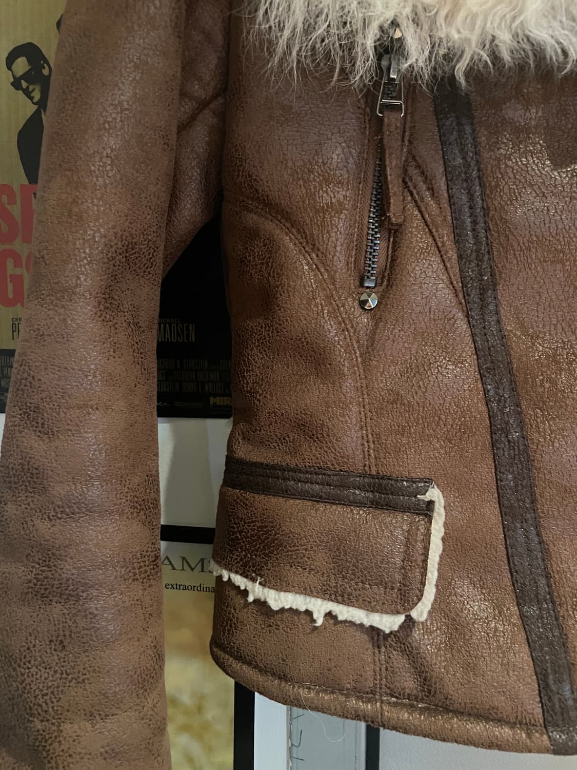 GGPX 양털 무스탕 자켓 상품이미지4