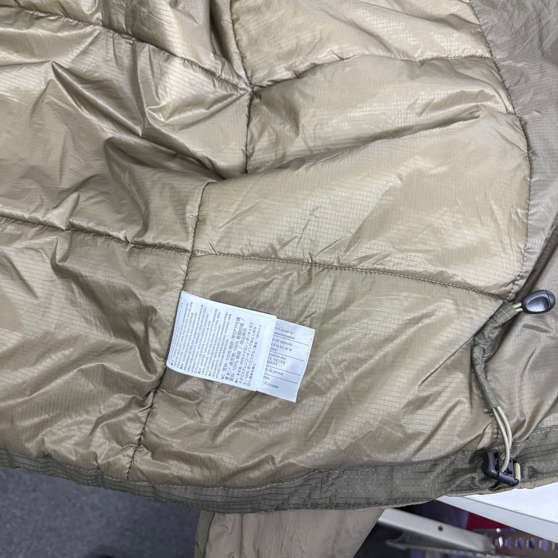 L 아크테릭스 카키 리프콜드 경량점퍼 상품이미지10