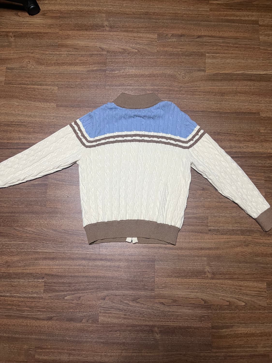 우마미즘 니트집업 상품이미지3