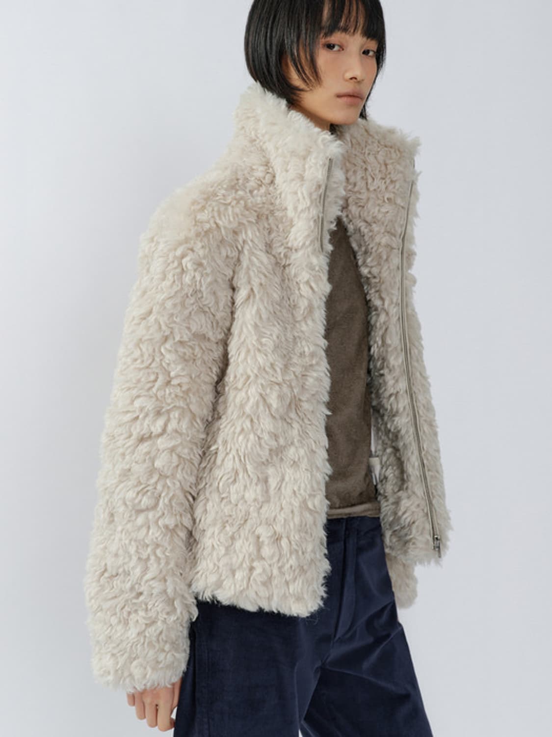 이어닝 yearning 퍼자켓 상품이미지1