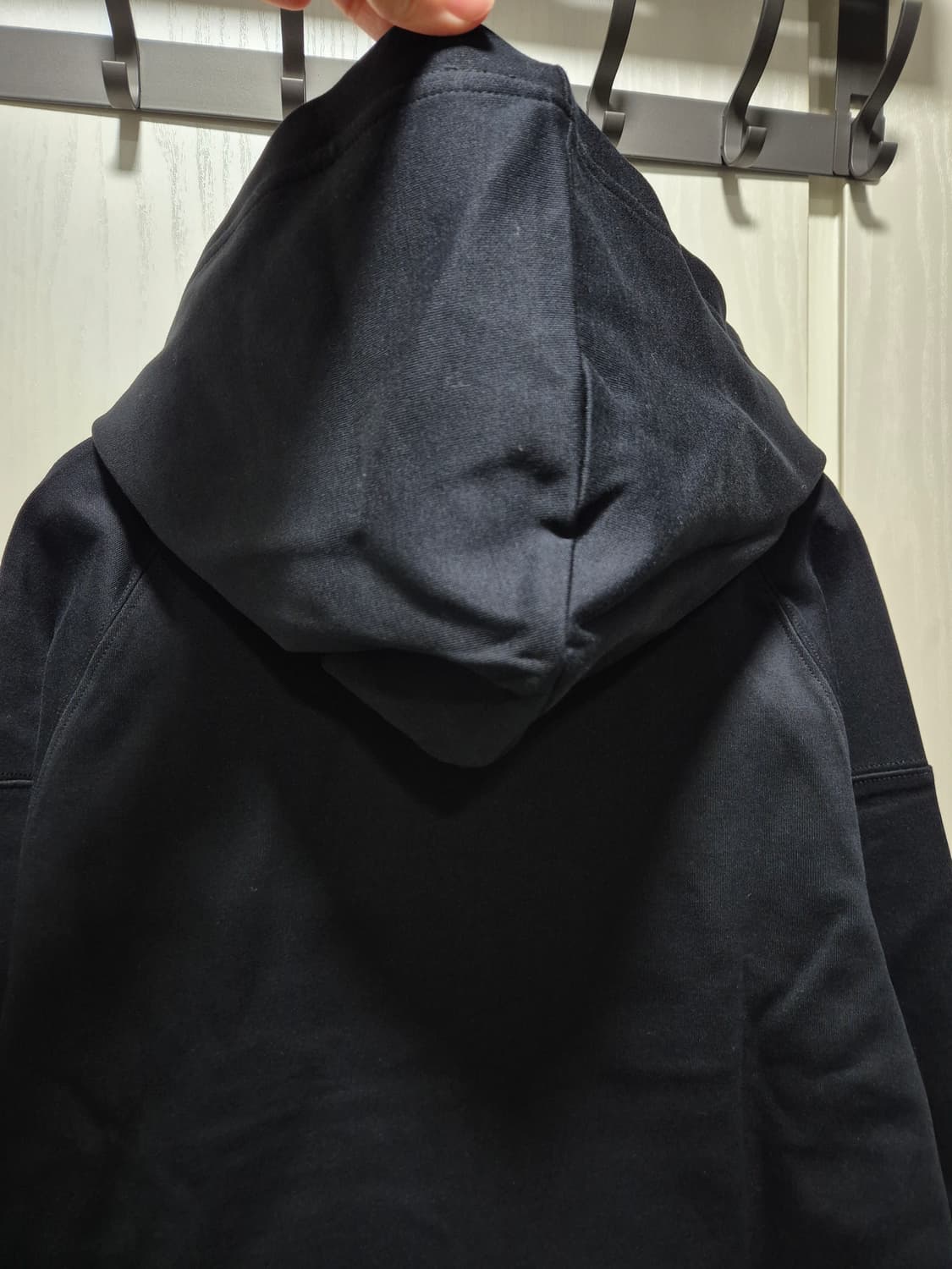 (세일)(새상품)뉴발란스 블랙 후드 집업 상품이미지7