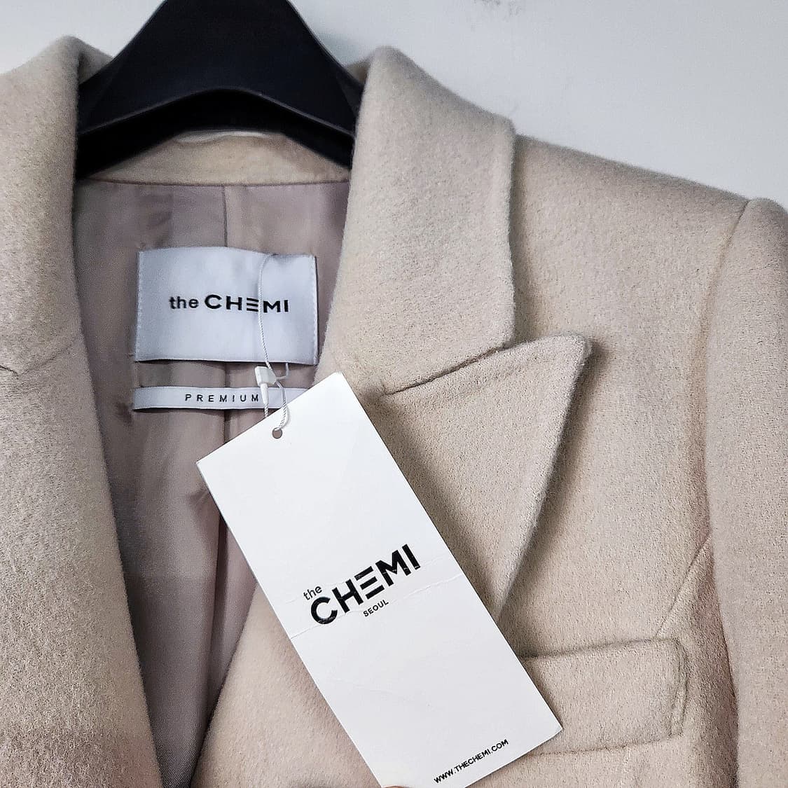 더케미 울 캐시미어 핸드메이드 롱 코트 [새상품] 상품이미지3