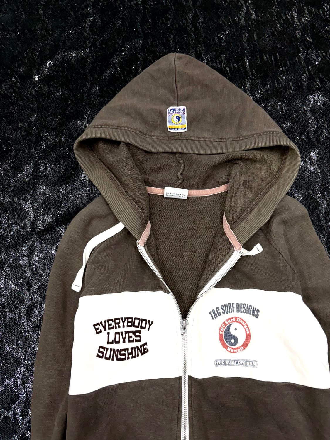 “TC SURF” Y2K Print Hoodie Zip Up 상품이미지6