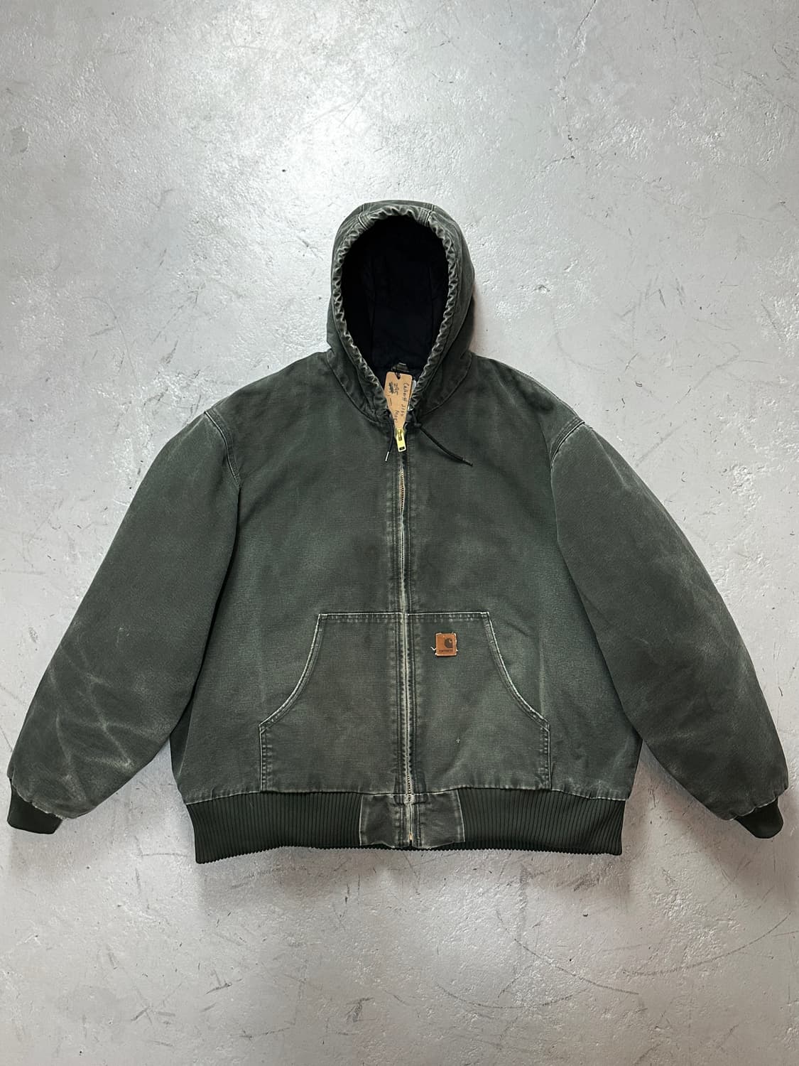 OG 칼하트 J130 액티브 자켓 칼하트 MOS 모스그린 상품이미지1