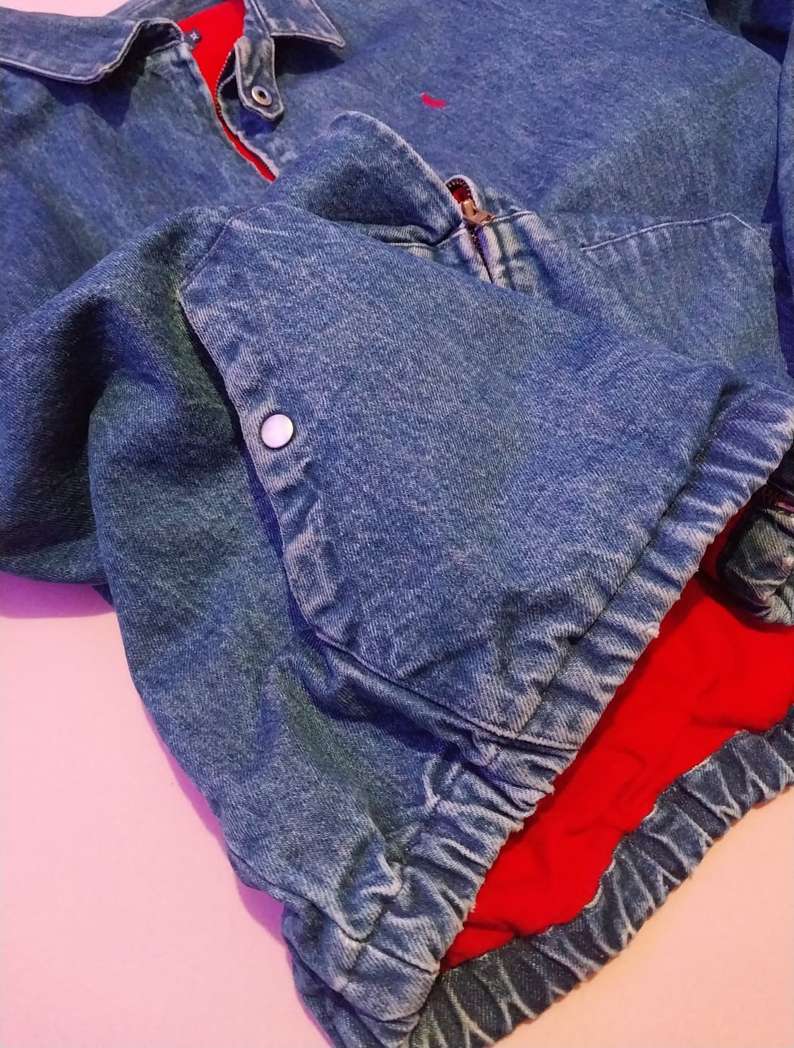 폴로 랄프로렌 데님 베이포트 스윙톱 XL 블루종 바이스윙 스윙탑 상품이미지4