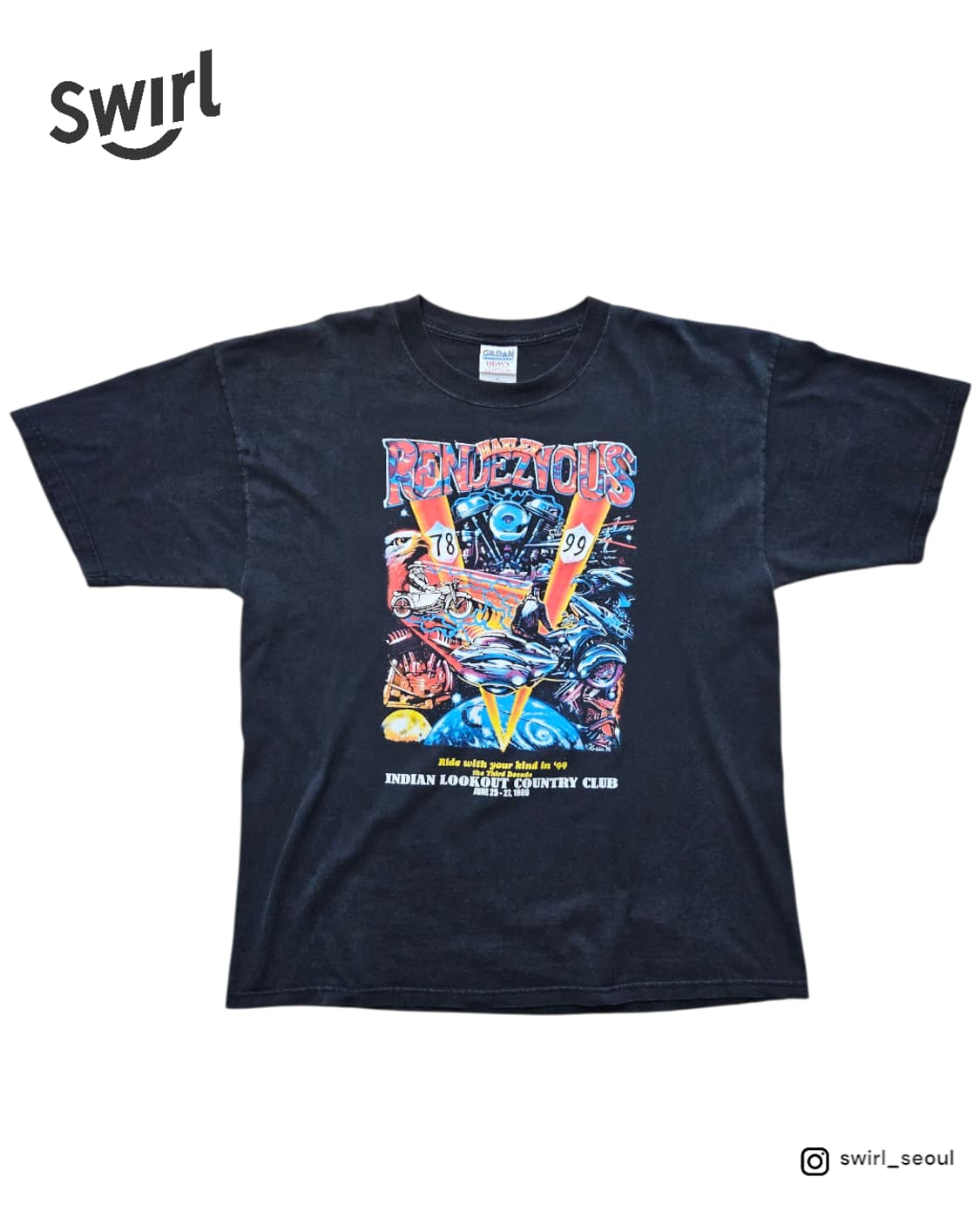  99's HARLEY RENDEZVOUS T-shirts 상품이미지1