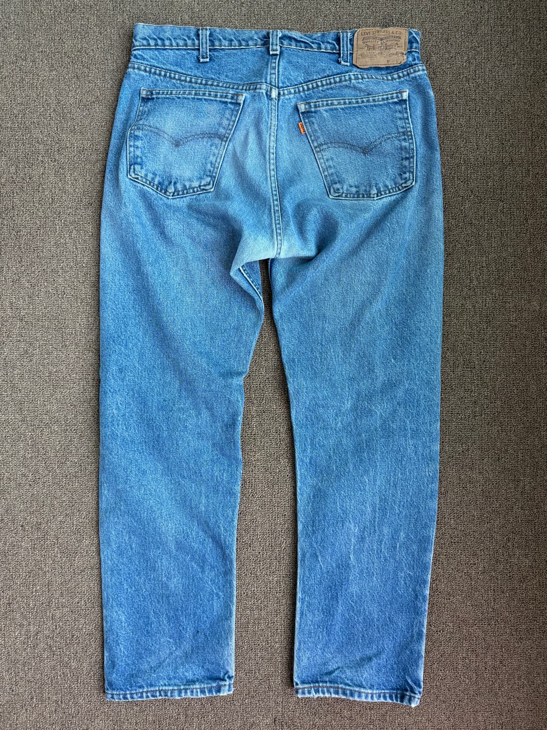 90s Made in usa Levis 505리바이스 오렌지탭 데님팬츠 상품이미지3