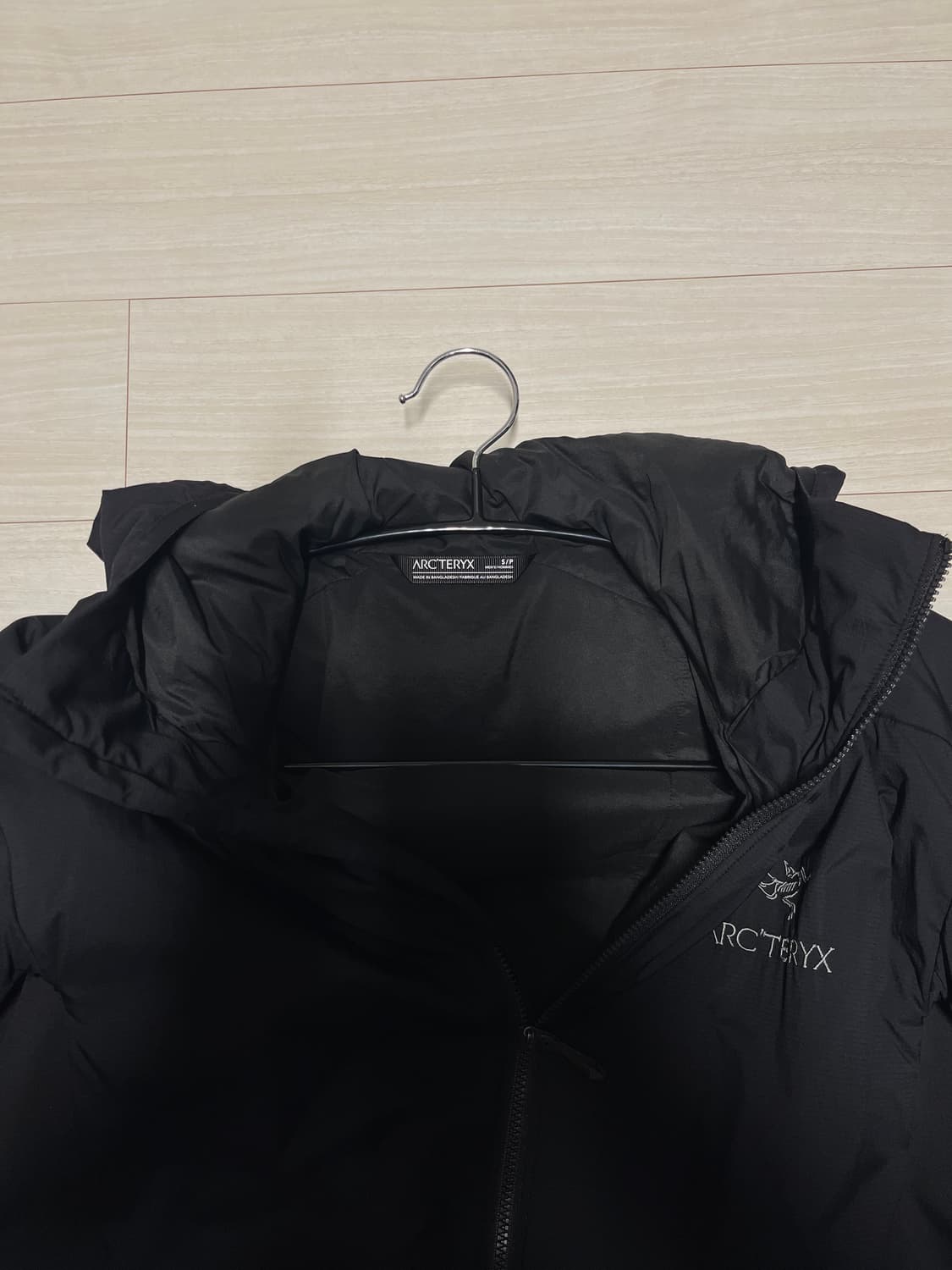 아크테릭스 아톰 후디 s블랙 상품이미지2