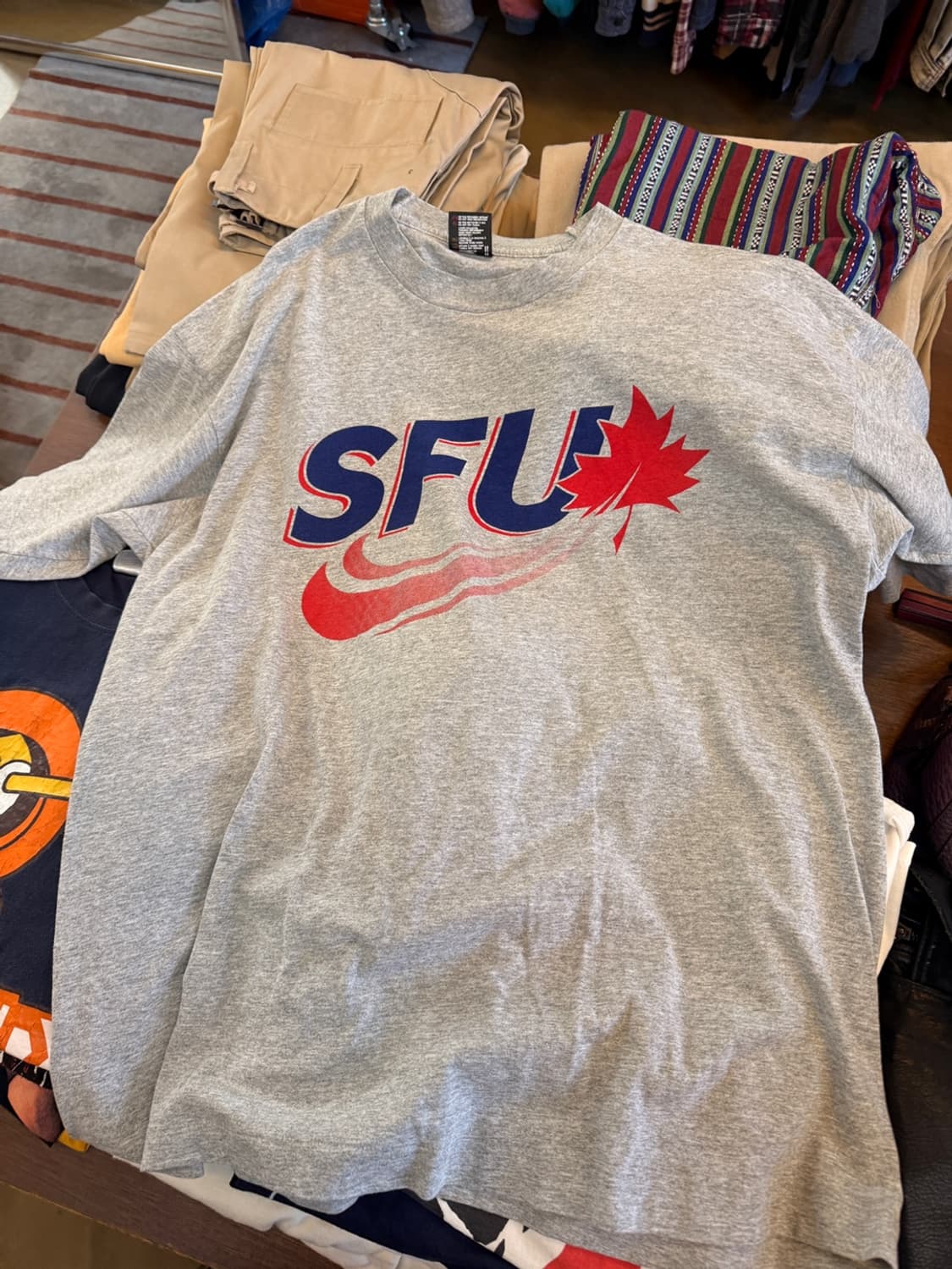 90S USA 미국빈티지 티셔츠 SFU 상품이미지1