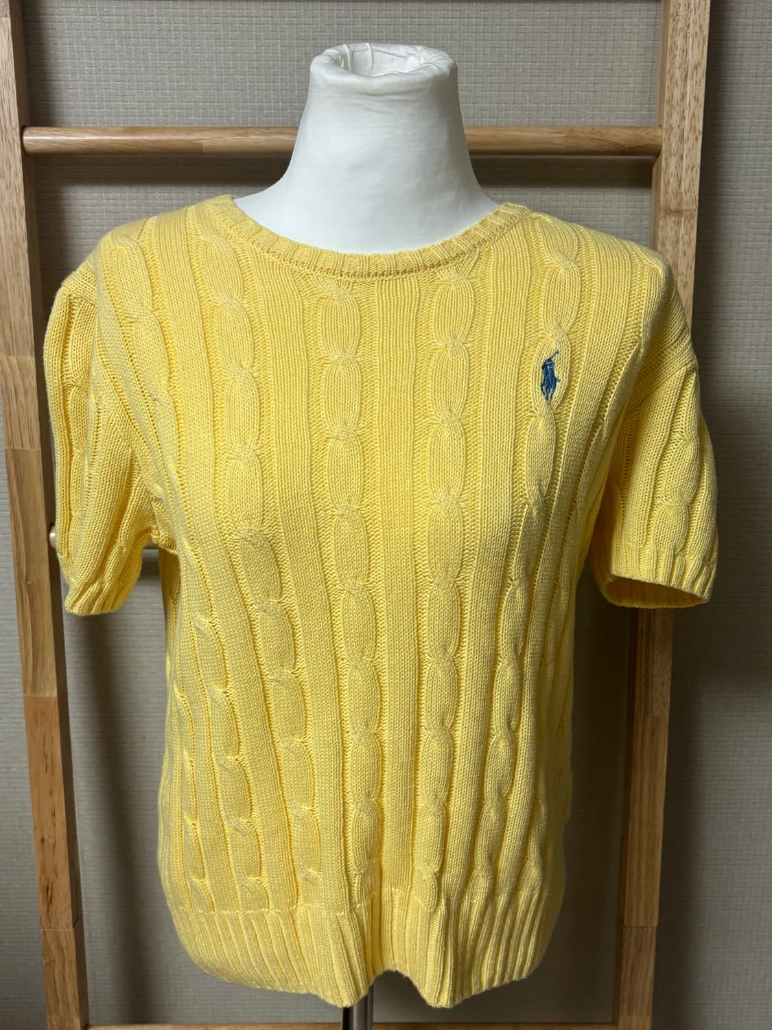 옐로우 폴로 반팔 니트💛 상품이미지1