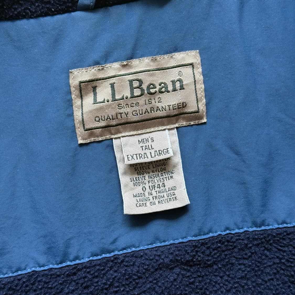 00s LL Bean 웜업 자켓 스카이블루 상품이미지9