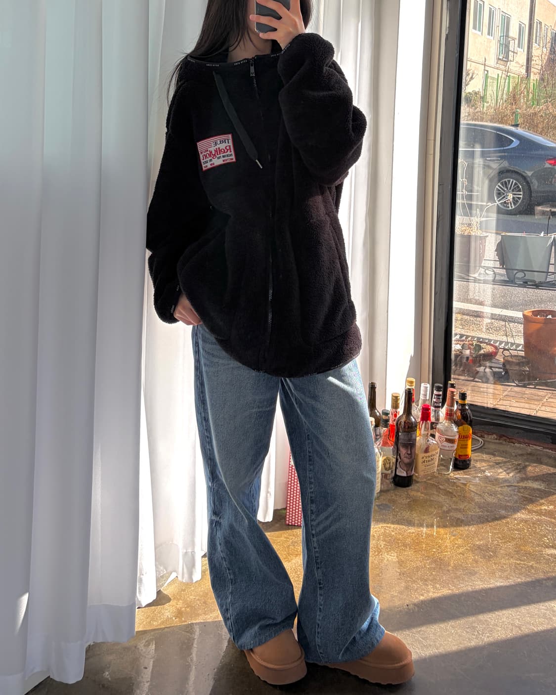 [XL]TURE RELIGION 트루릴리전 보아 후리스 자켓 상품이미지1