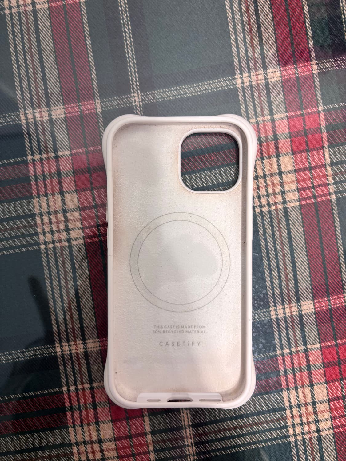 CASETIFY 케이스티파이 아이폰15 리플 케이스 화이트 상품이미지3