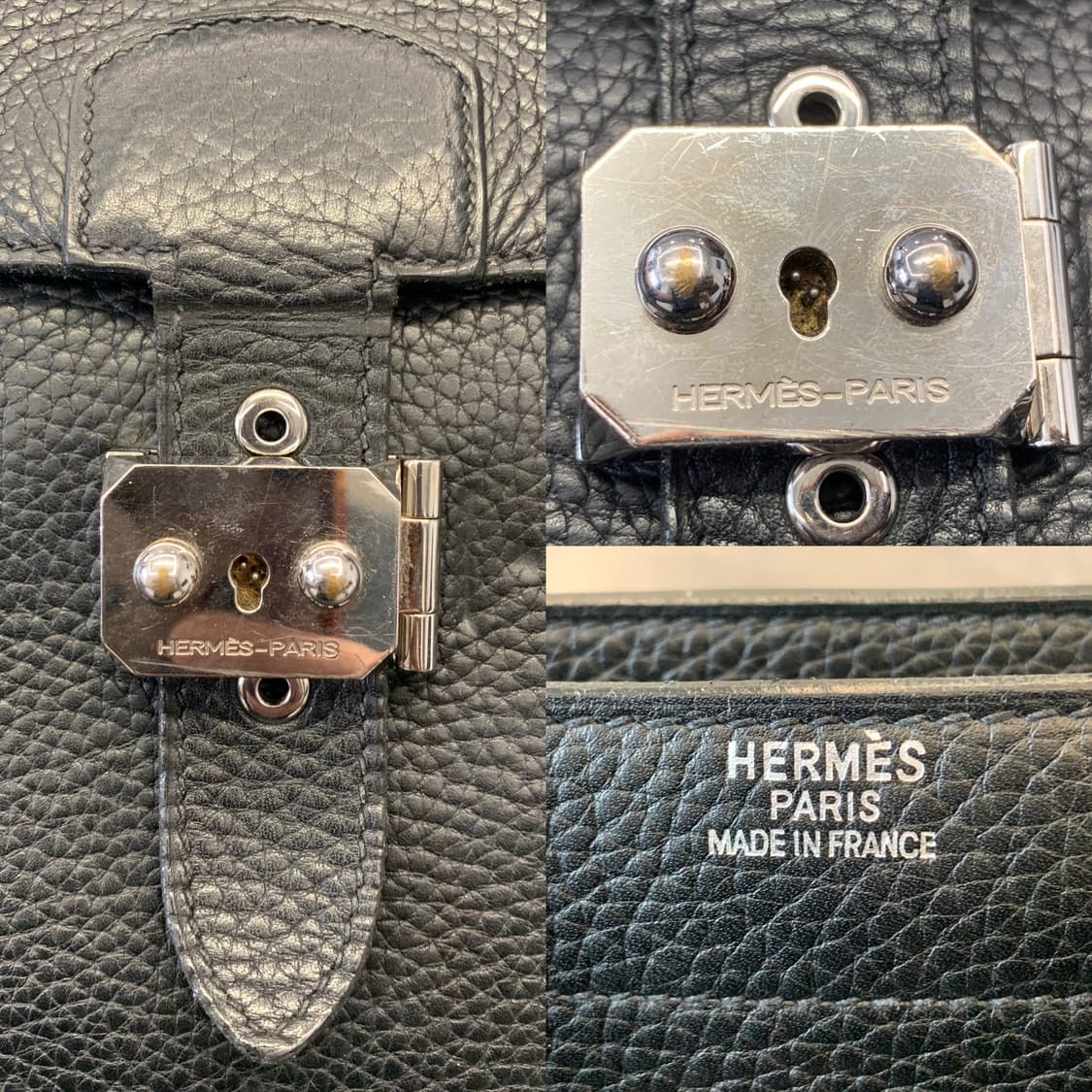 HERMES 에르메스 삭아데페슈 40 브리프케이스(레더-토고)해외발송 상품이미지6