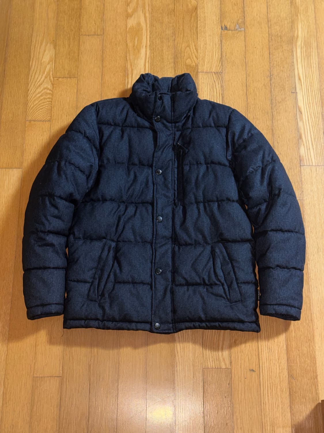 디키즈 폴리 퀼팅 패딩 자켓 네이비 M(95)  상품이미지1