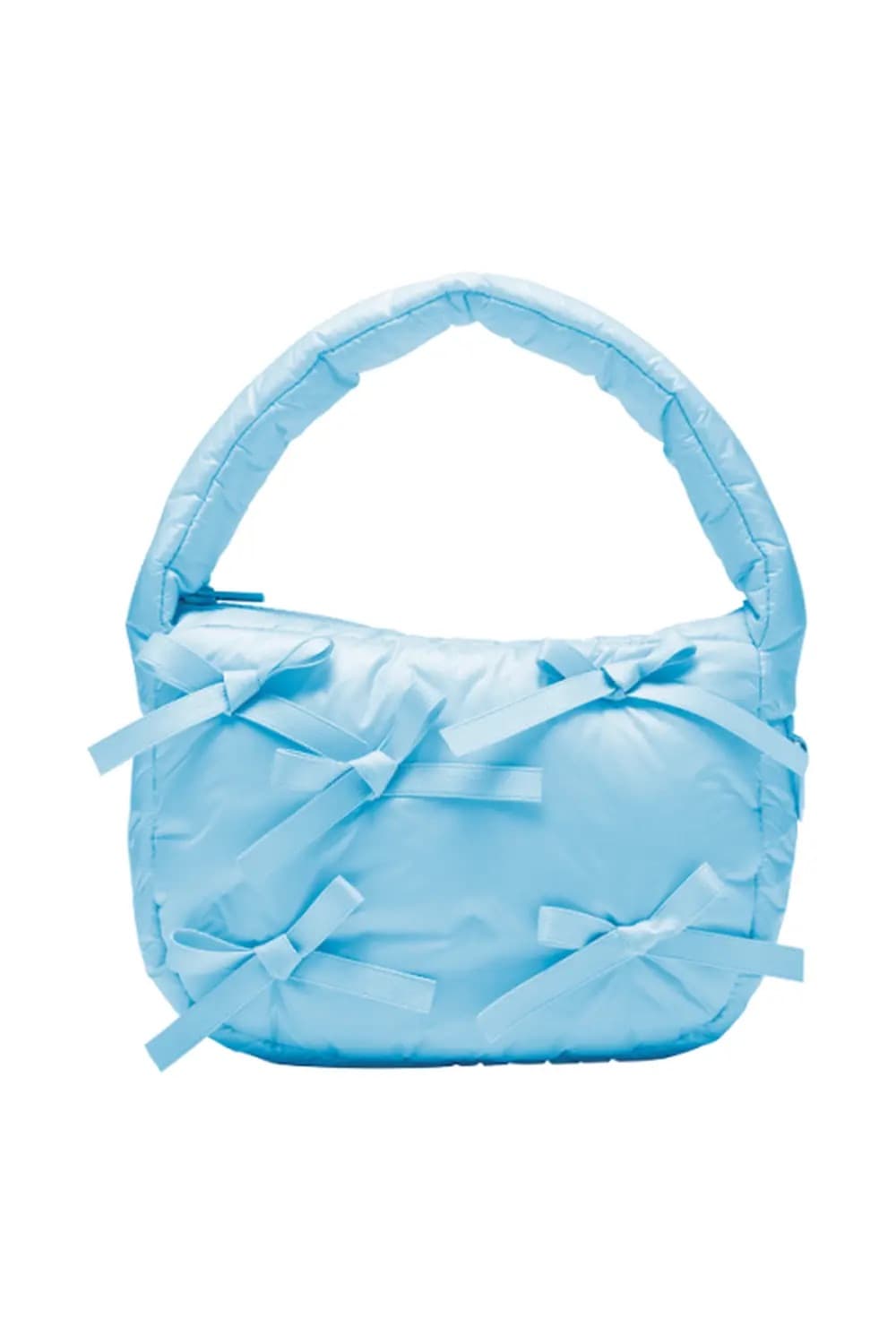 RIBBON CLOUD MINI TOTE BAG IN BLUE 상품이미지1