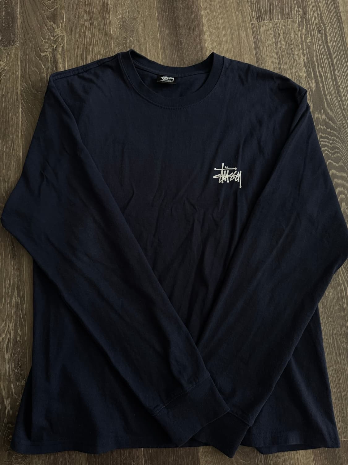 스투시 stussy 롱슬리브 네이비 L  상품이미지2