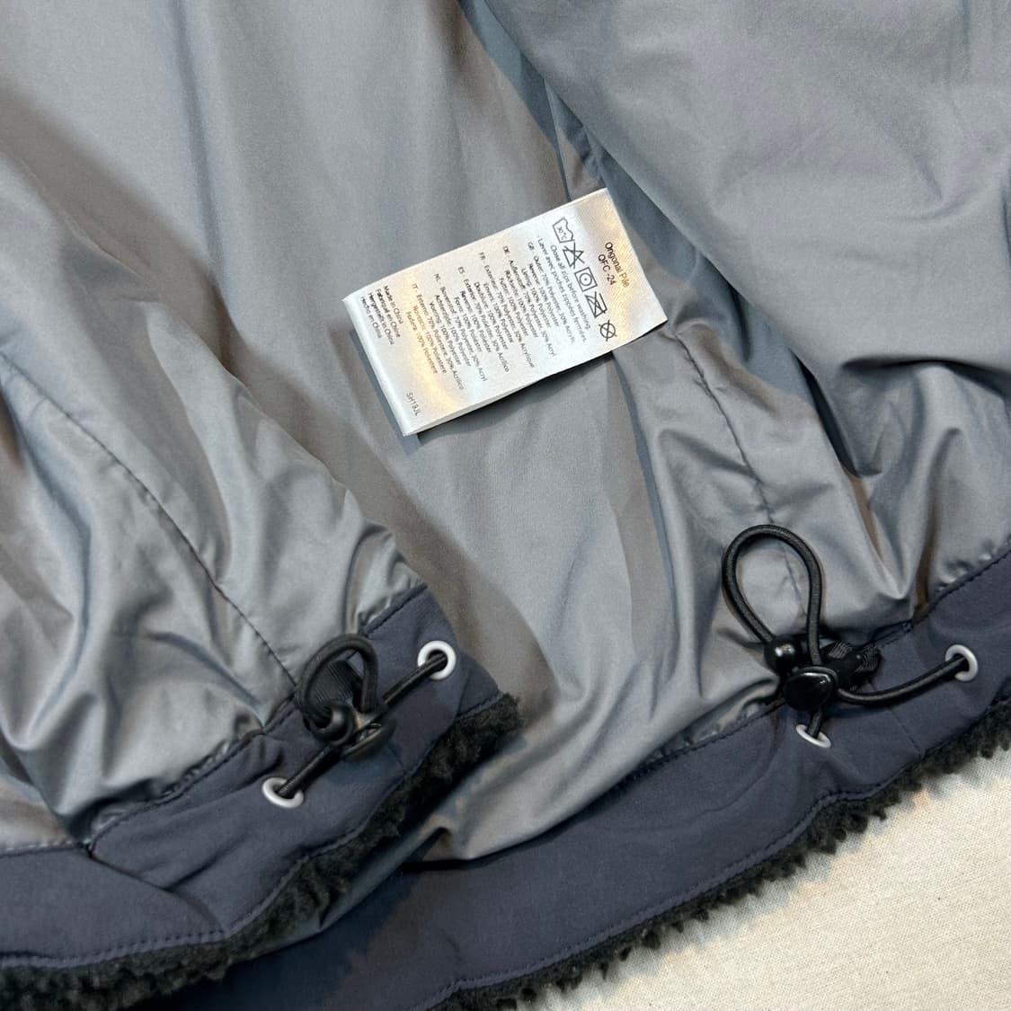 M) 랩 RAB 블랙 플리스 파일 자켓 상품이미지8