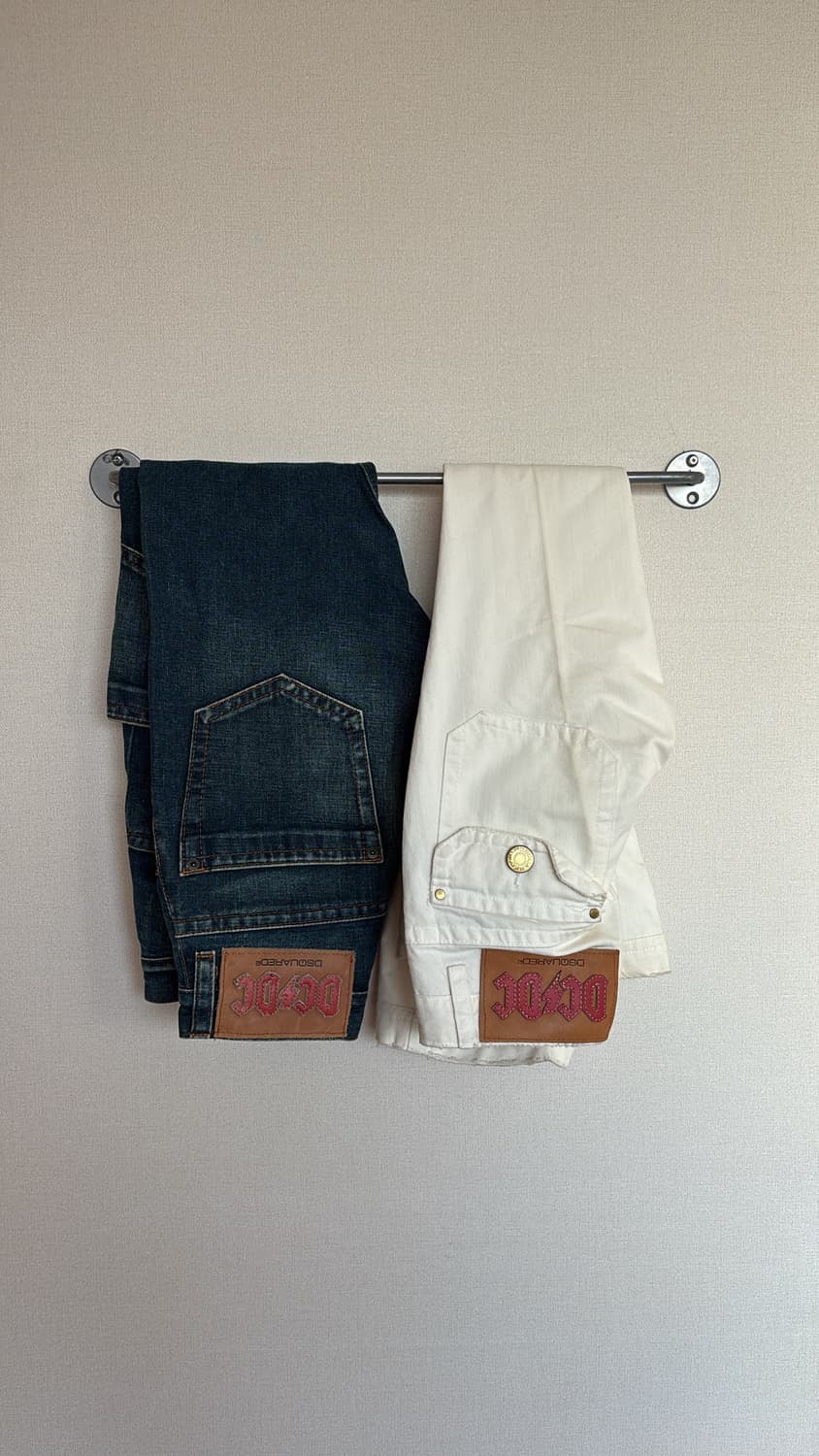 Archive DC/DC Leather Trim Jean 상품이미지5