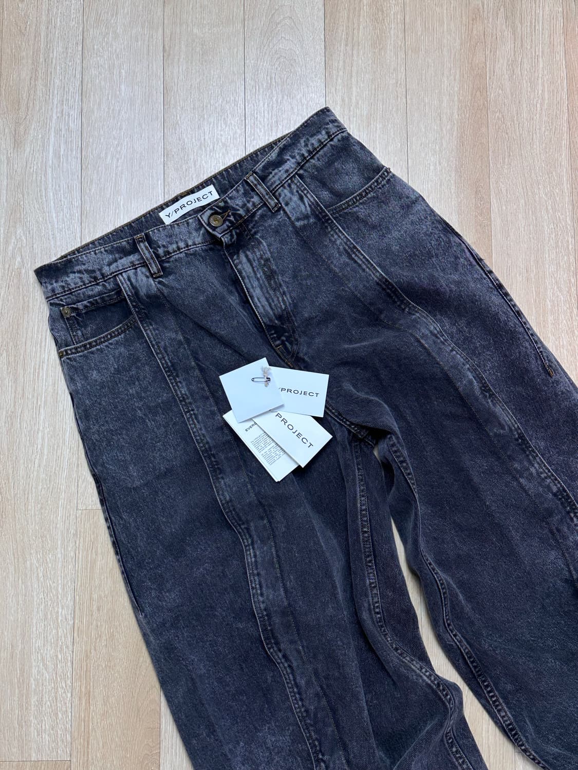 [31] 와이프로젝트 바나나진 빈티지블랙 상품이미지6