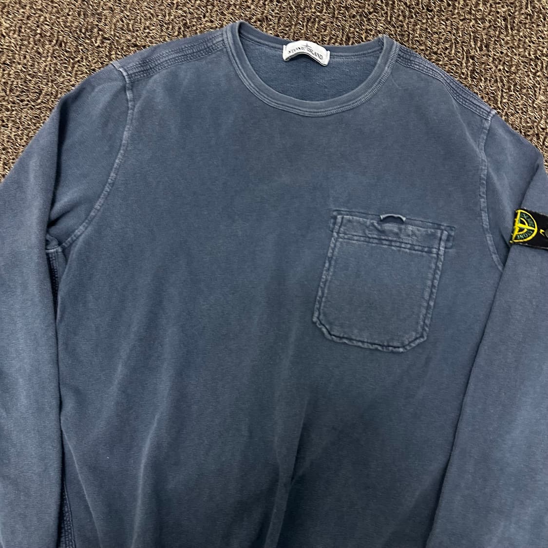 스톤아일랜드 워싱 포켓 맨투맨 XL 상품이미지2