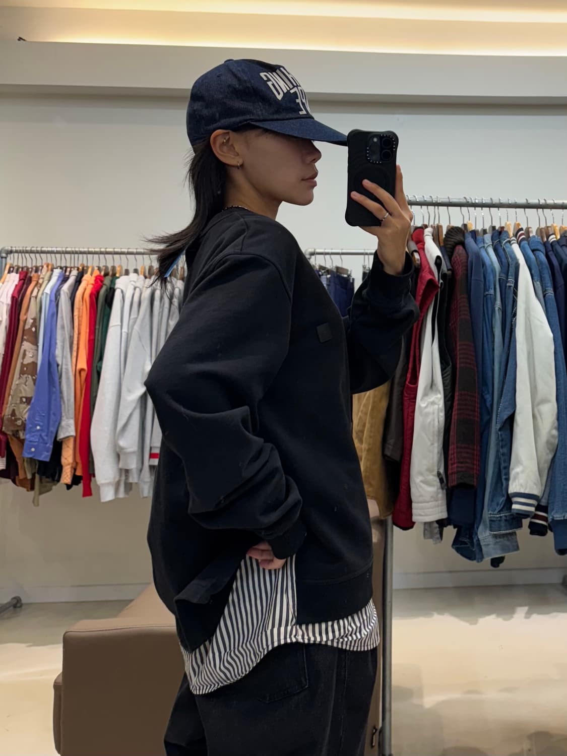 솔리드옴므 레이어드 스웻셔츠 상품이미지8