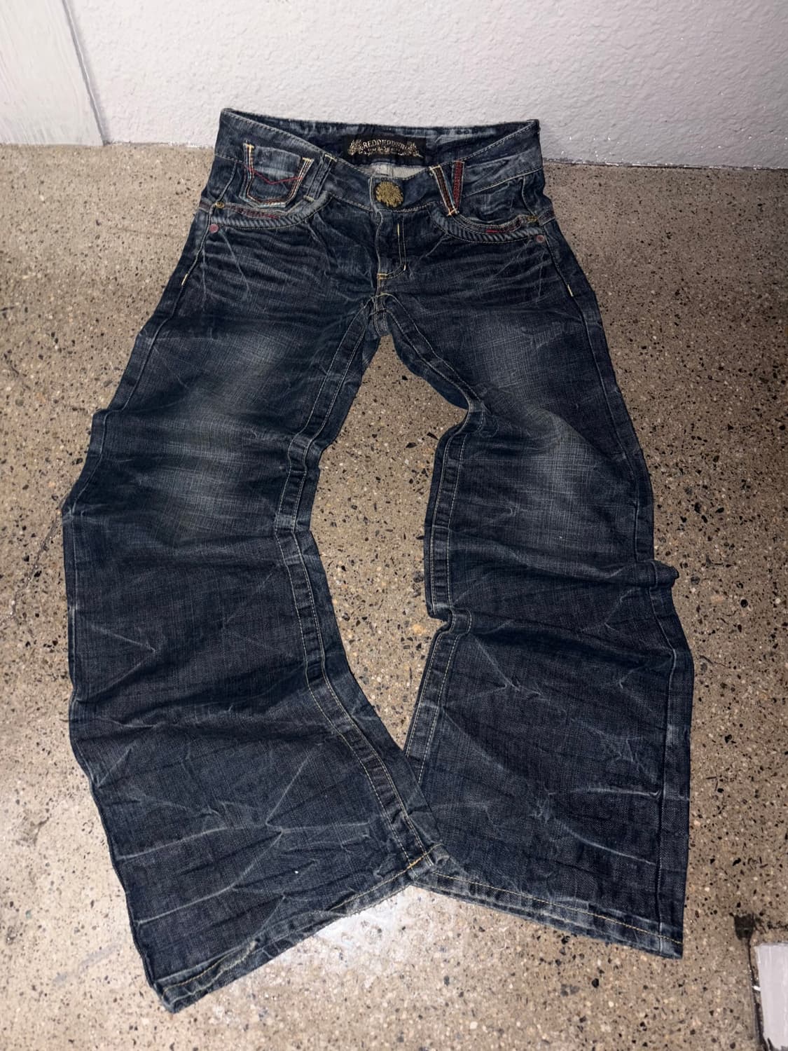 레드페퍼 부츠컷 데님팬츠 상품이미지5