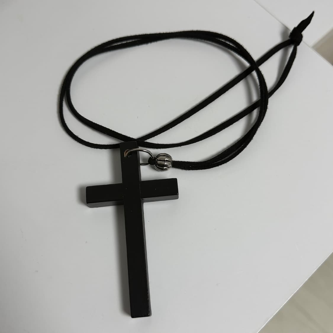 올1.5 빈티지 크롬깔 뱀 판다 동물 네잎클로버 십자가 큐빅 목걸이 상품이미지6