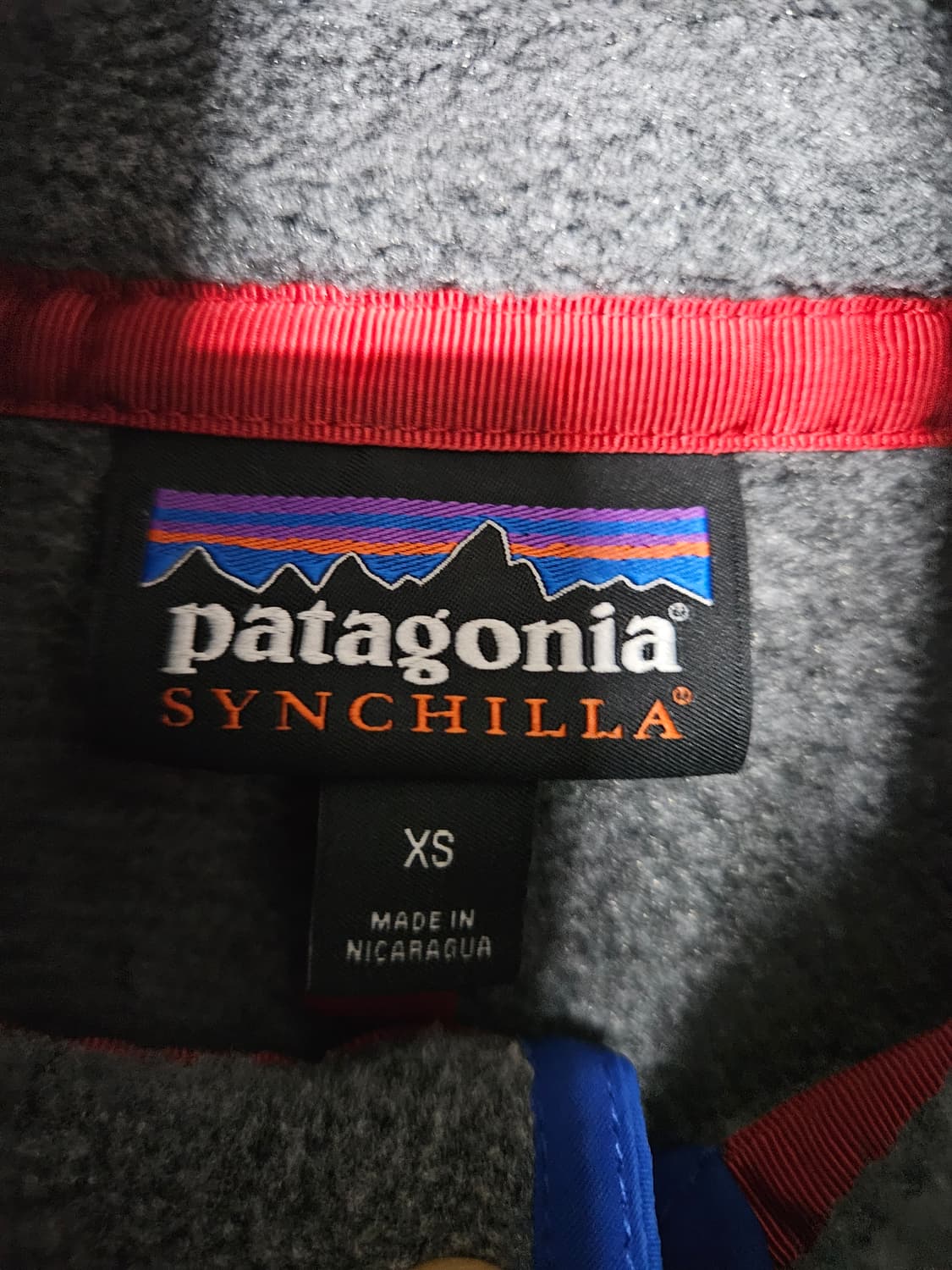 [XS]파타고니아 신칠라 라이트웨이트 그레이 블루 상품이미지3