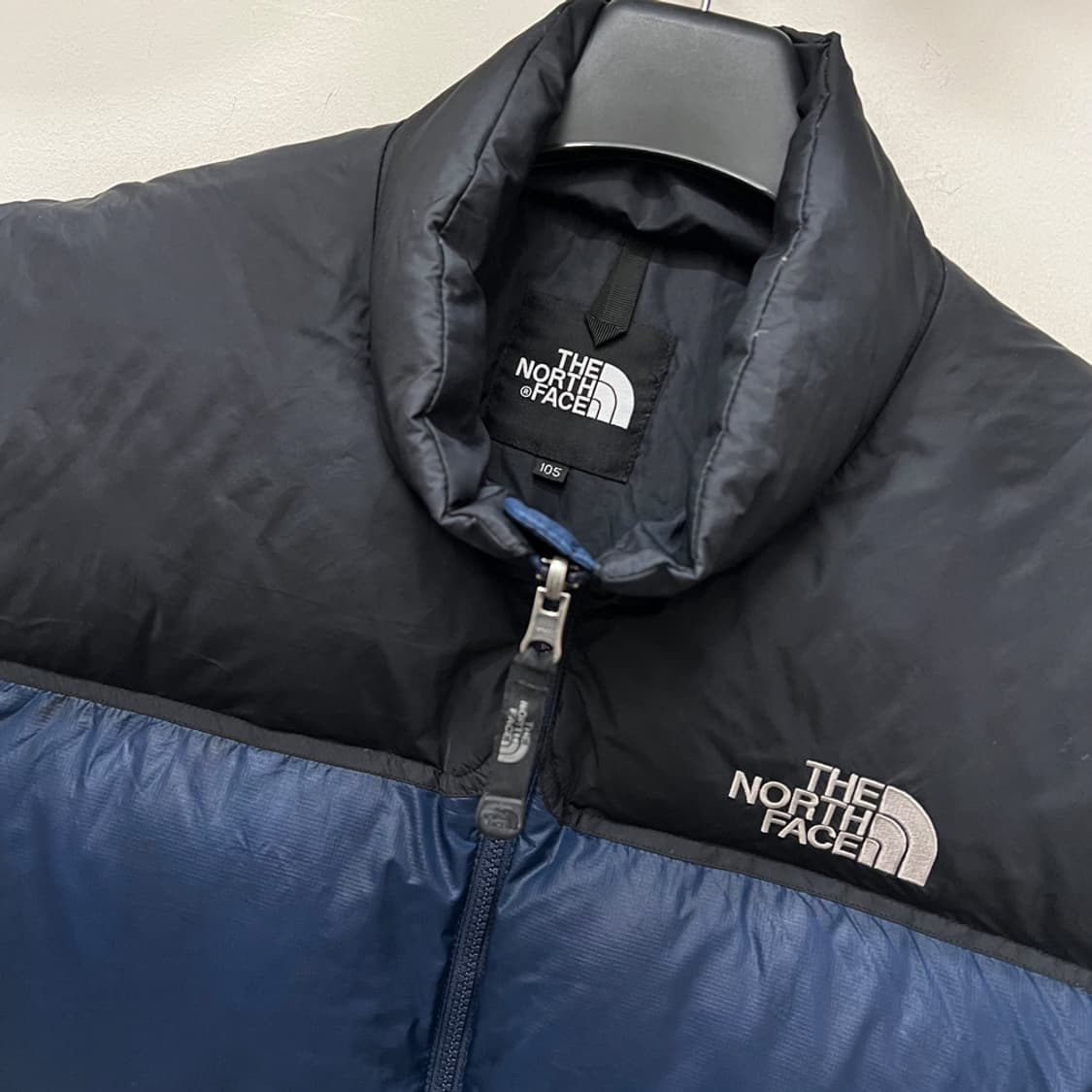 노스페이스 700 눕시 구스 다운 네이비 패딩 베스트 조끼 XL 상품이미지3