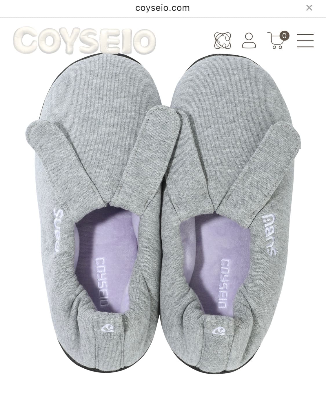 COYSEIO X SUBU BUNNY SWEAT PADDING SHOES 상품이미지1
