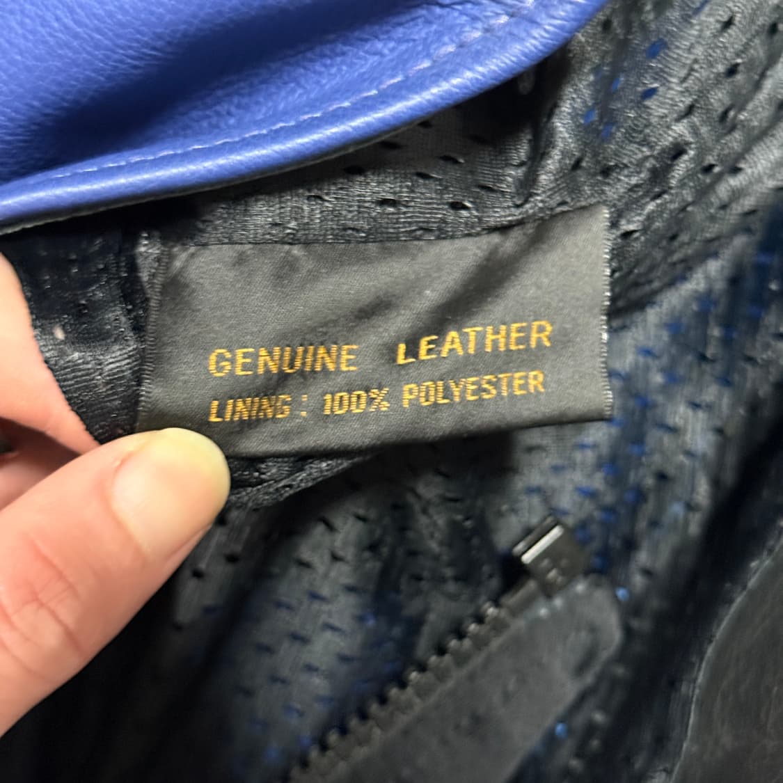 AGV x SUZUKI 소가죽 바이크 자켓 라이딩 기어 상품이미지10