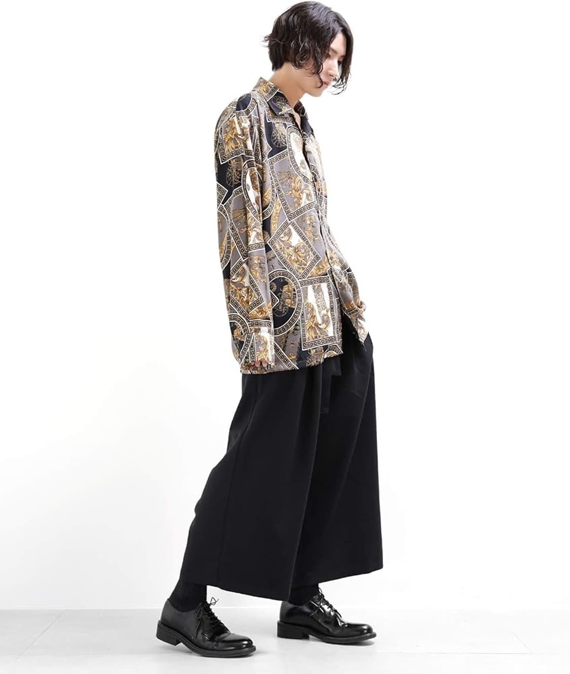 페이즐리 오버핏 빈티지 셔츠 상품이미지1