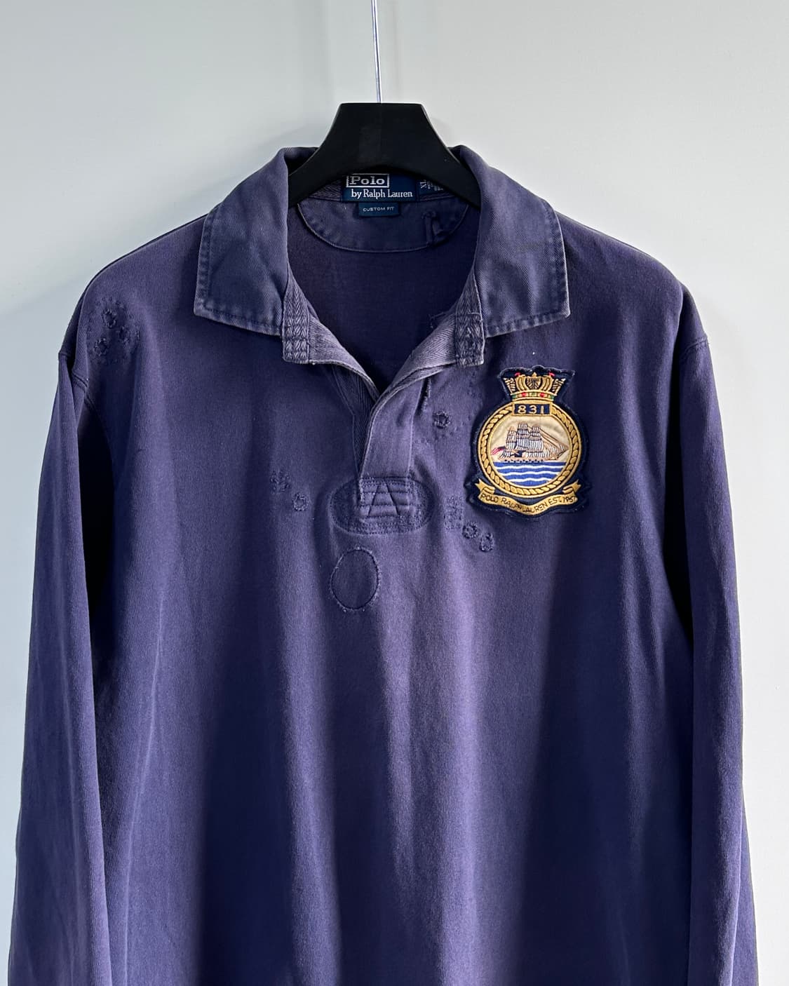 폴로 디스트레스드 럭비 셔츠 (va.117) 상품이미지2