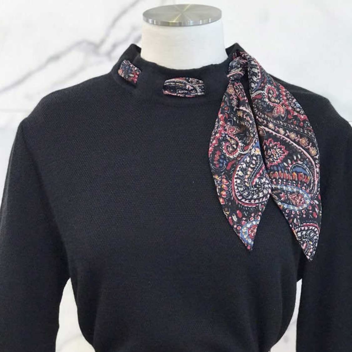 모조에스핀(MOJO.S.PHINE) 스카프 니트 55 새상품 상품이미지2