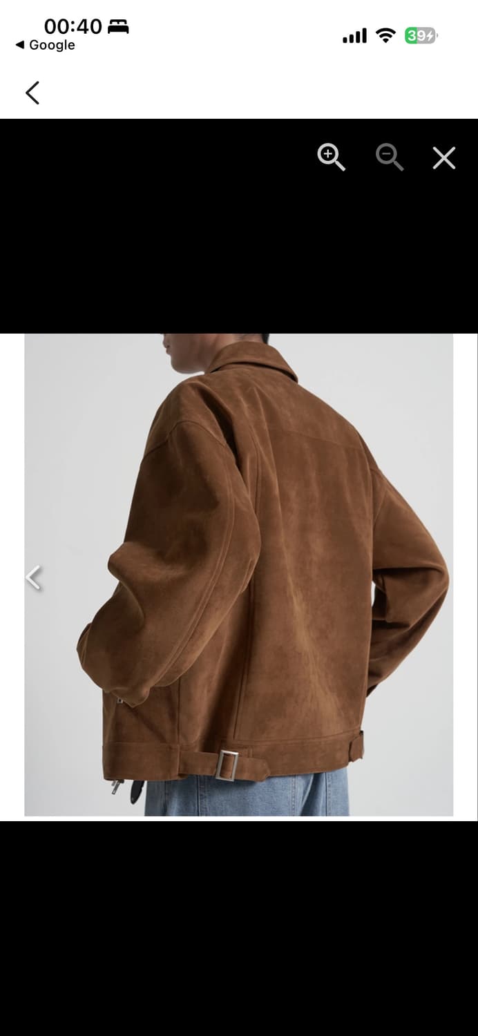 라퍼지스토어 스웨이드 자켓 s 상품이미지2